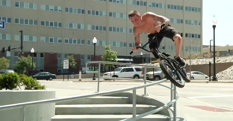 BSD Jeff Cadger Give Thanks BMX Video