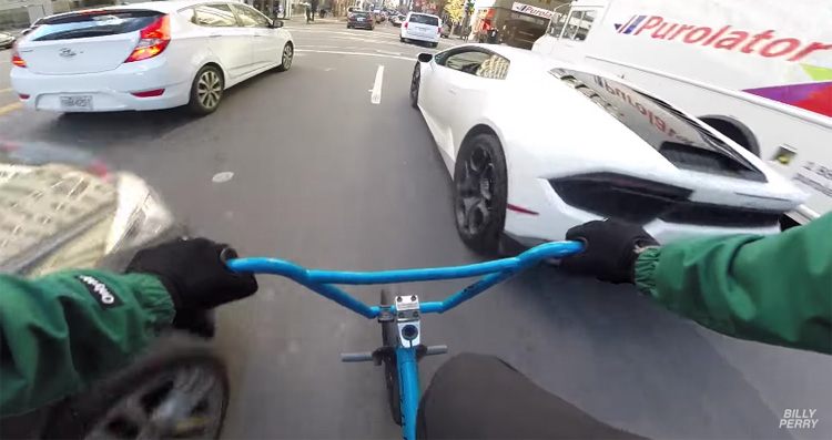 Billy Perry GoPro POV BMX video Montreal Canada