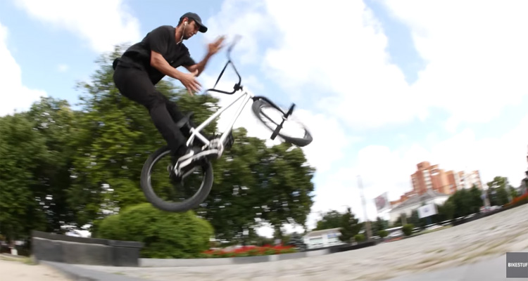 Dymtro Zurbaianc BMX video