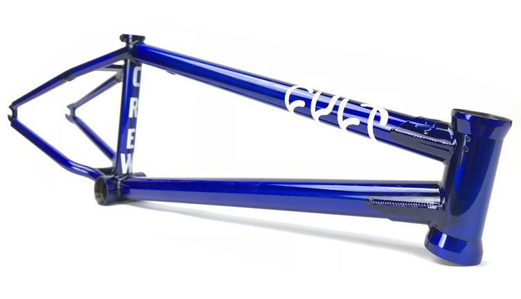 Cult BMX Crew Frame Translucent Blue