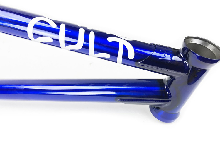 Cult BMX Crew Frame Translucent Blue