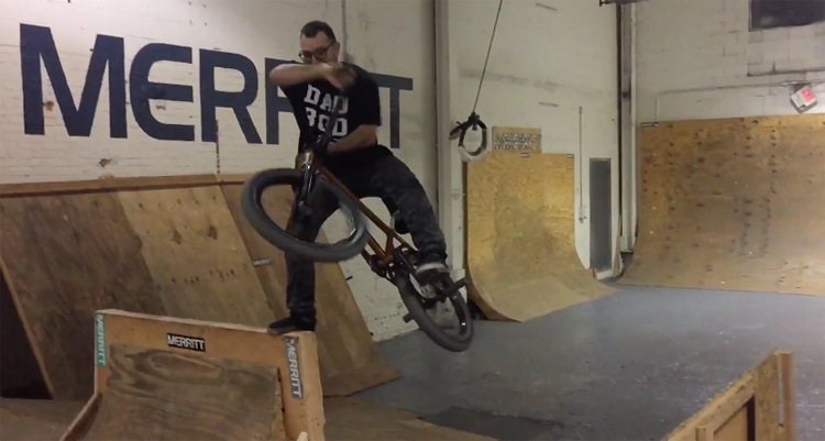 Montana Ricky Night at the Merritt Warehouse BMX