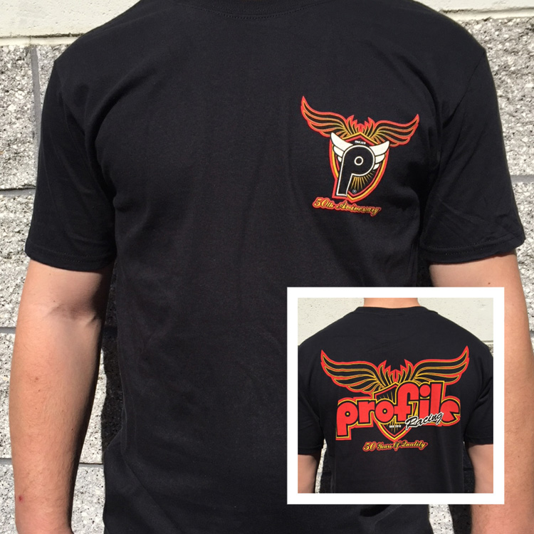 Profile Racing 50th anniversary tshirt BMX