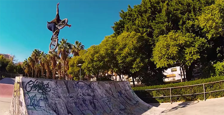 Demolition Parts Fabian Haugk Spain BMX video