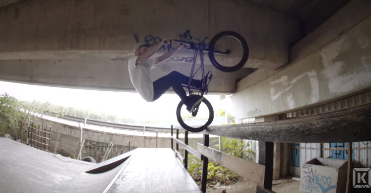 Kink BMX Rainy Day Ramp Session Argentina BMX video