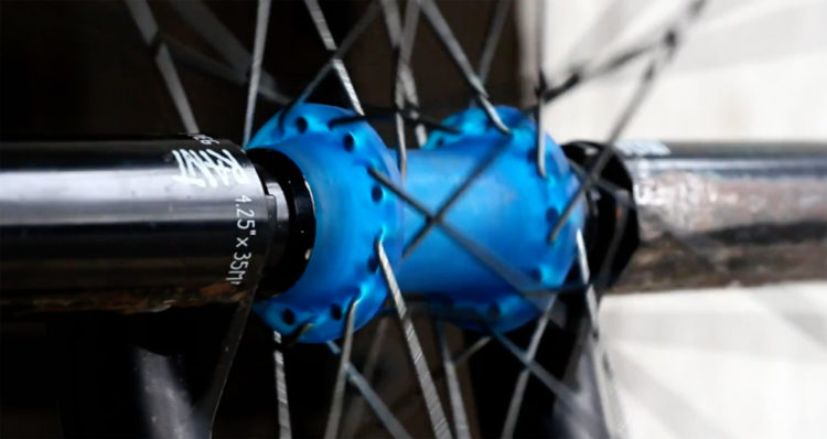 3D Printed Front Hub BMX bike Video Jonny Lee