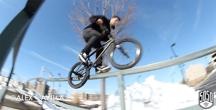 5050 Skatepark Street Riding Trenton New Jersey BMX video