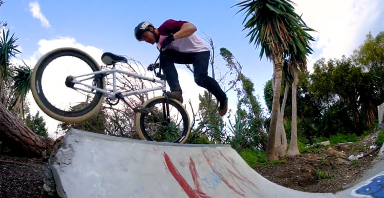 Biker Bros In Malaga Spain BMX video