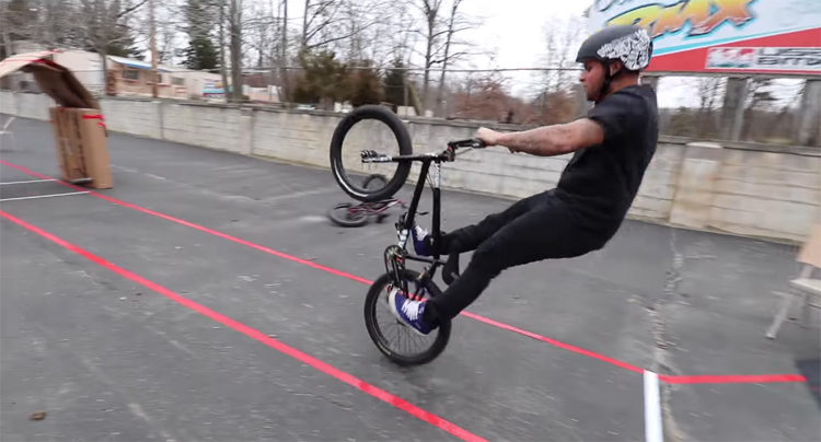 Scotty Cranmer Obstacle Course Challenge BMX video