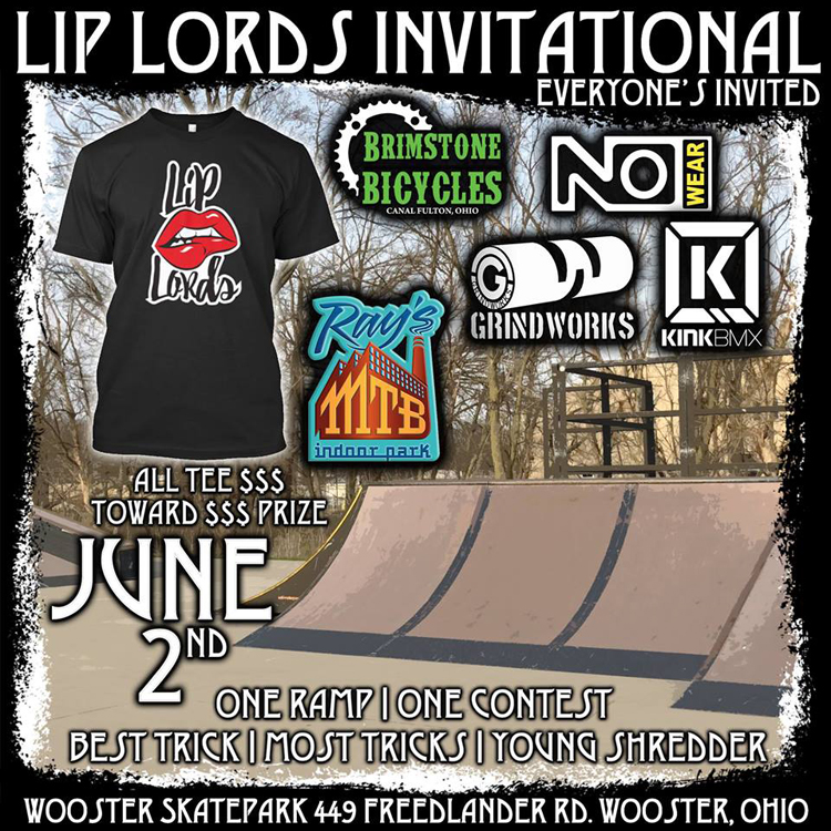 Lips Lords BMX Invitational Flyer