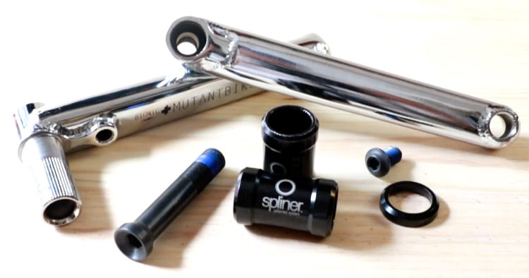 Mutant Bikes Bionic Cranks Spliner System