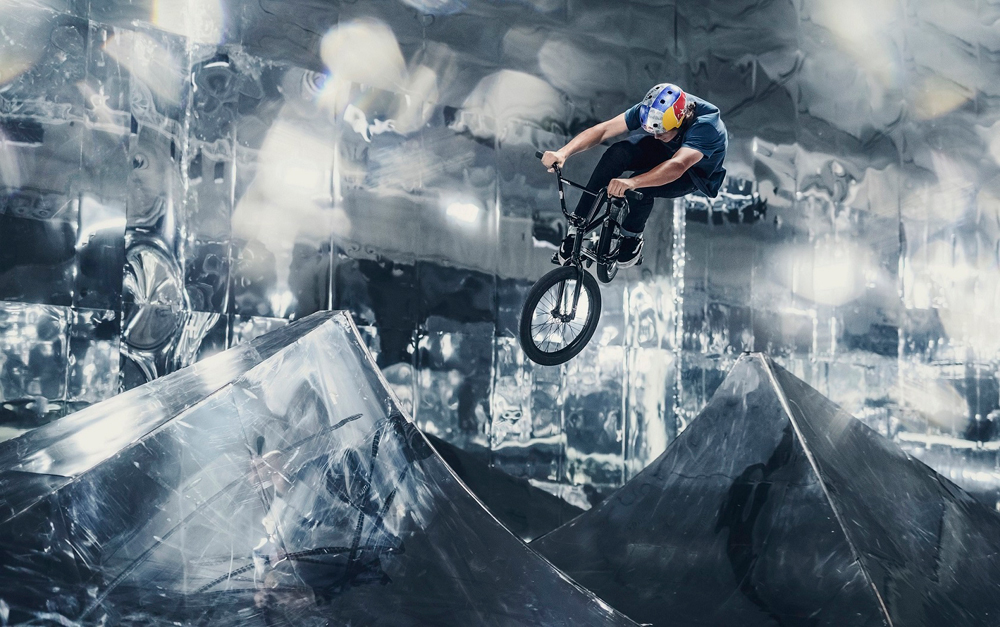 Red Bull Mirror Park BMX video Courage Adams Paul Tholen