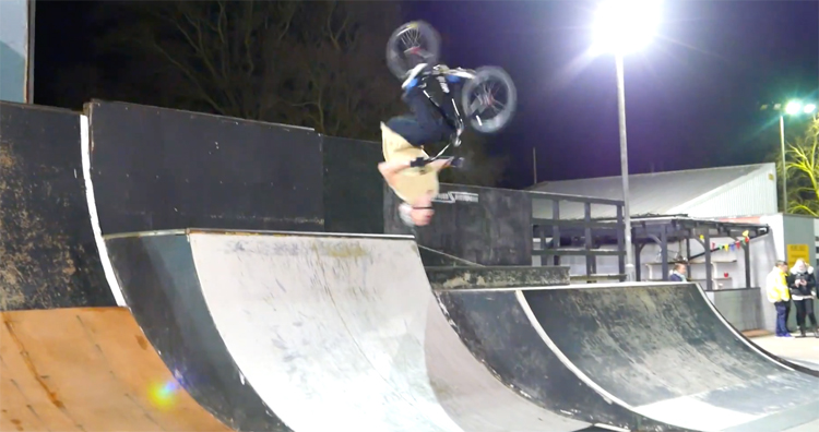 TLC Bikes The Base Skatepark Southsea Skatepark BMX video