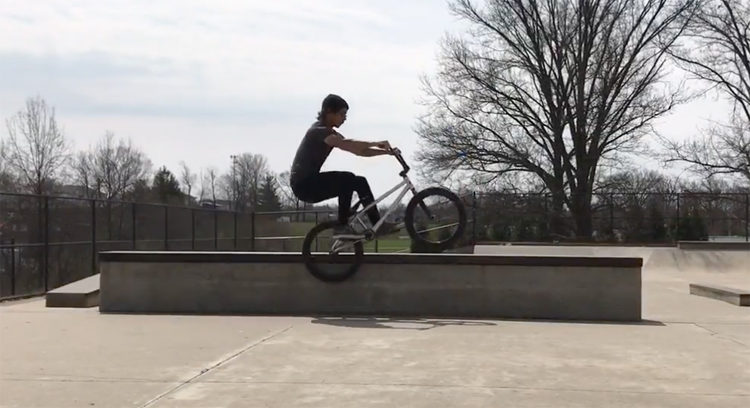 Trey Turner How To Icepick Grind BMX video