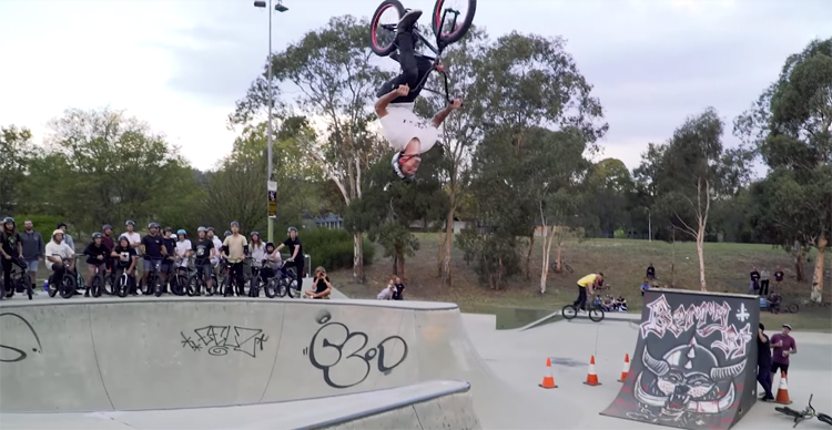 Colony BMX Sessions at Canberra ACT Jam BMX video