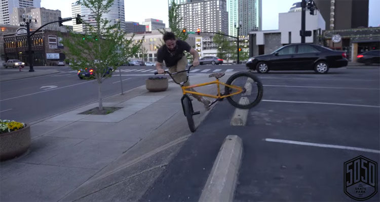 5050 Skatepark Ashville Nashville BMX video