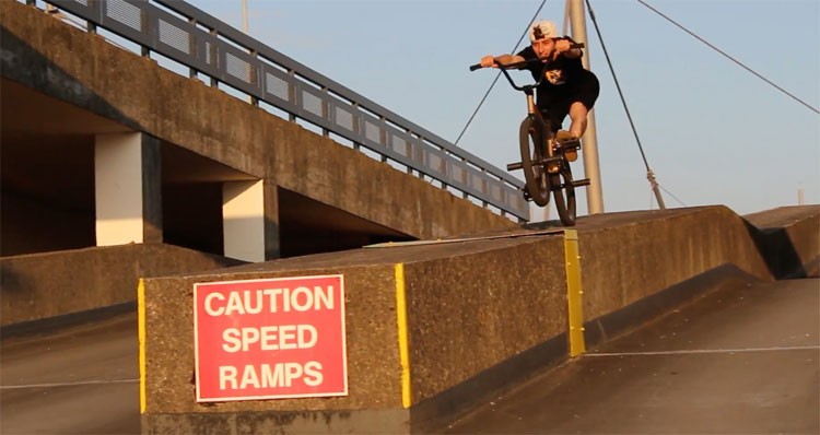 Andrew Deaker Dutty Crew BMX video