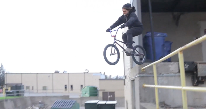 Banned 5 Billy Daniel Split BMX video