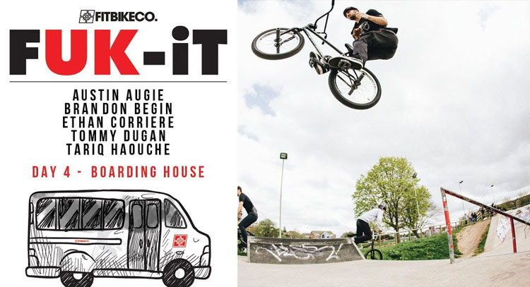 Fit Bike Co FUK-IT Tour BMX The Boarding House