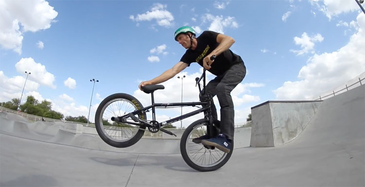 Adam Banton 100F BMX video