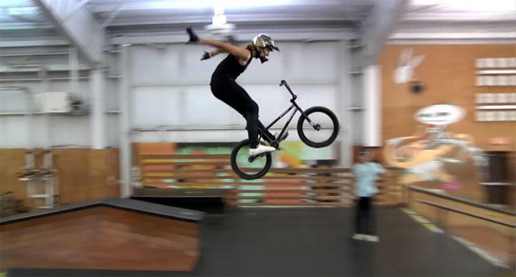 Demolition parts Woodward West BMX video