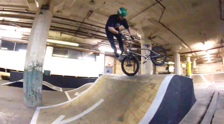 Joel Sutton Mike's Bike Park BMX video
