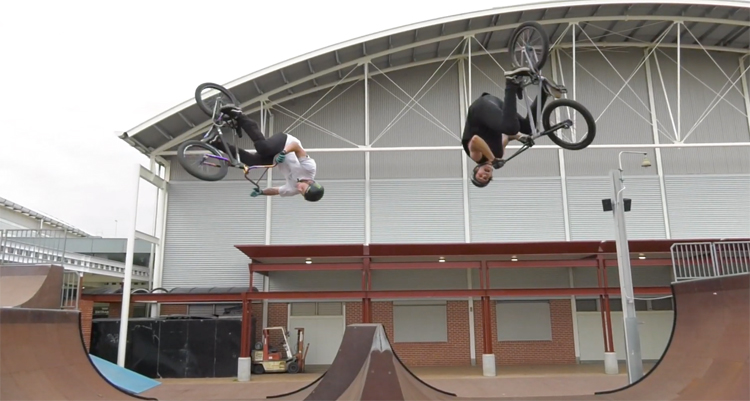 Monster Army Down Under BMX video