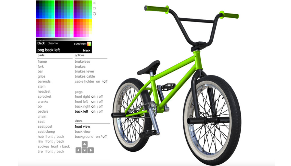 customize your own bmx bike