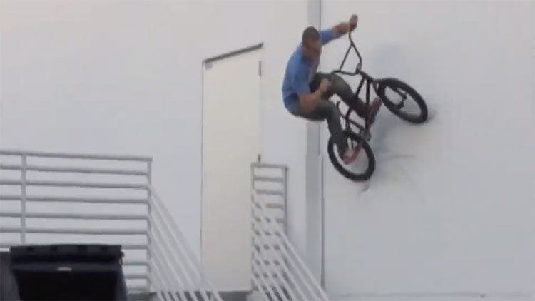 Garrett Reeves V-Club or the sake of the video bmx