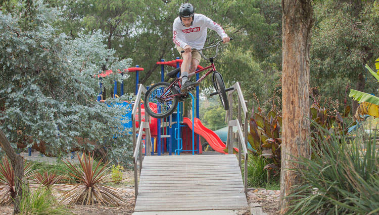 James Gilbert Homegrown BMX video