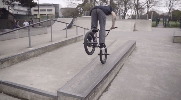 Proper Plaza Session Harvey Shorey BMX