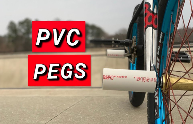 DIY BMX Pegs PVC pegs