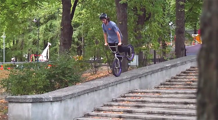 Andriy Podoba BMX video BSD Bikestuff