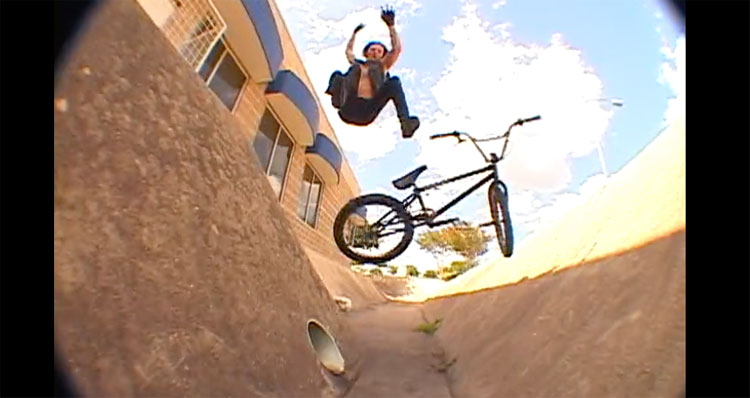 Bone Deth Too Fast For Food Intro BMX video