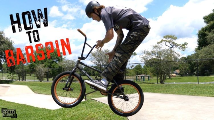 How To Barspin BMX Bike Scotty Cranmer