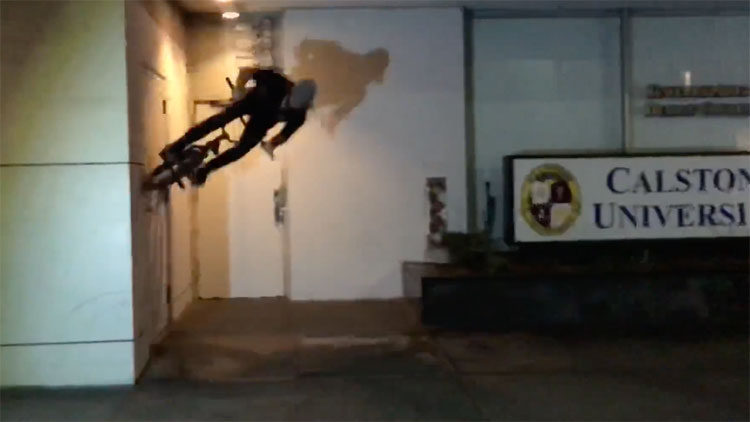 Late Night BMX Cruising Video