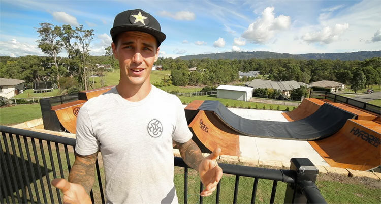 Logan Martin Backyard BMX Ramps