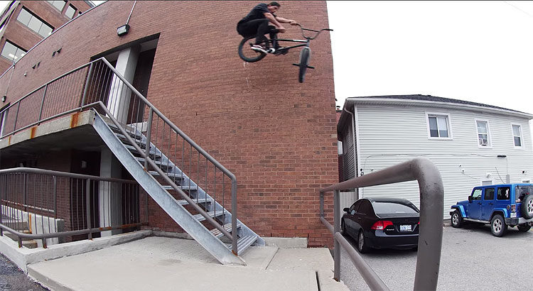 Mike Gray Vans Canada BMX video