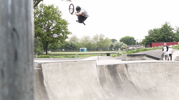 Mongoose In England BMX video