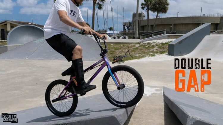 Scotty Cranmer Double Gap BMX