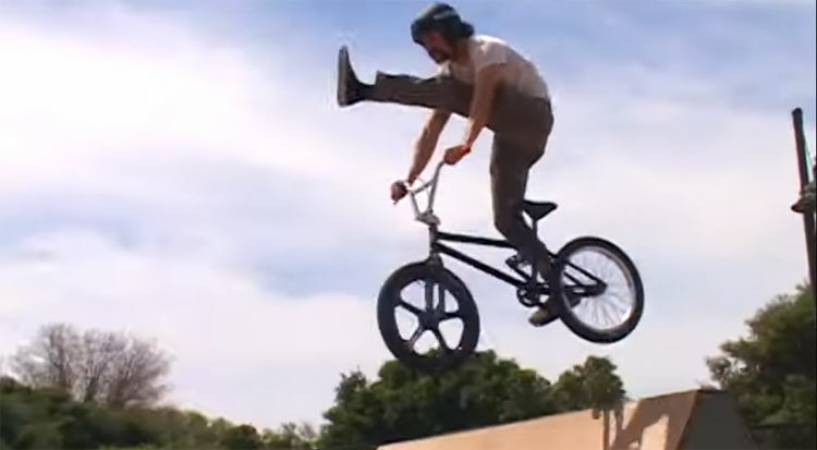 Bone Deth Dirt Ron Too Fast For Food BMX video
