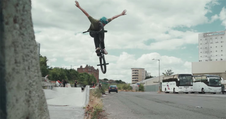 Sean McGilly Edinburgh BMX video