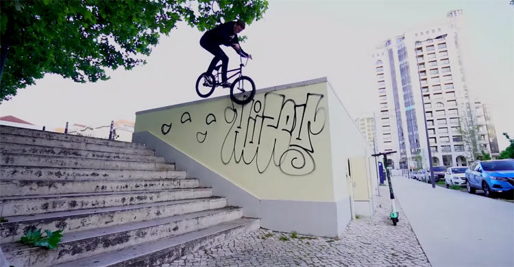 Stuart Chisholm Lisbon Portugal BMX video Source BMX