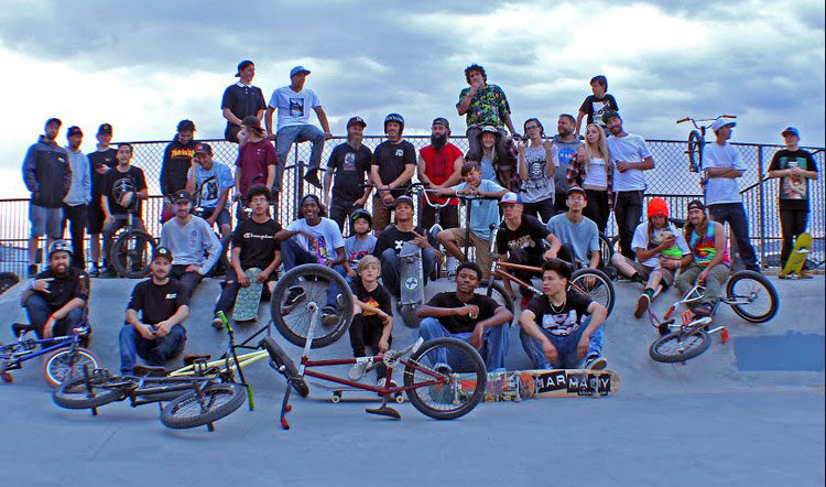 Caleb Ponder Memorial BMX jam video