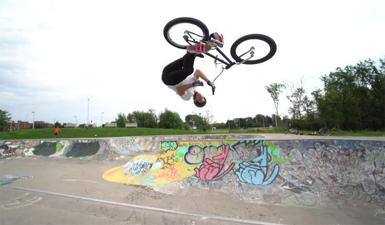 Joel Bondu No Stopping BMX video