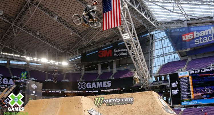 Dawid Godziek X Games 2019 BMX Dirt Quallifier