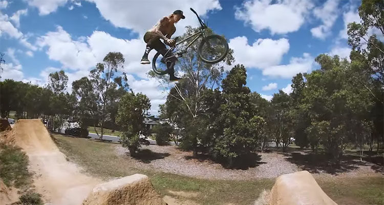 Jonny Mackellar Much Too Sick BMX video