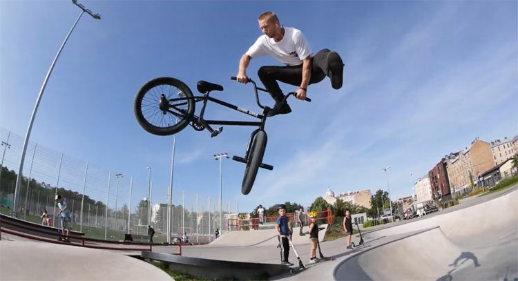Kink BMX Par BMX Kristaps Reimanis BMX video