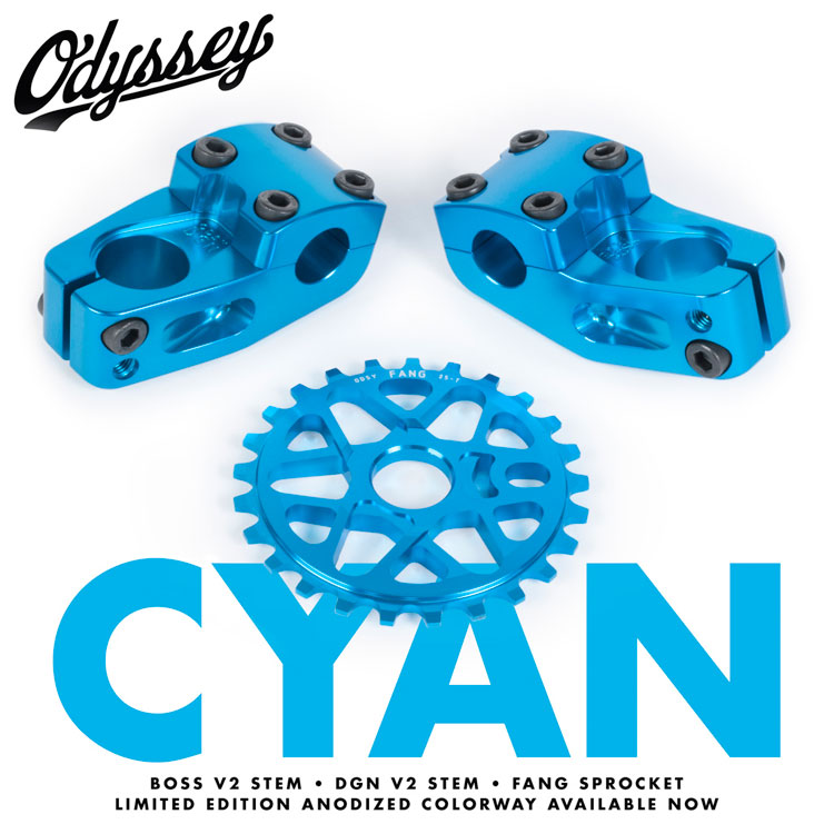 Odyssey BMX GSport BMX Cyan Colorway