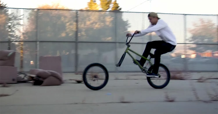Tate Roskelley Headlights BMX Video